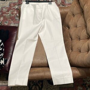 White J. Crew pants.